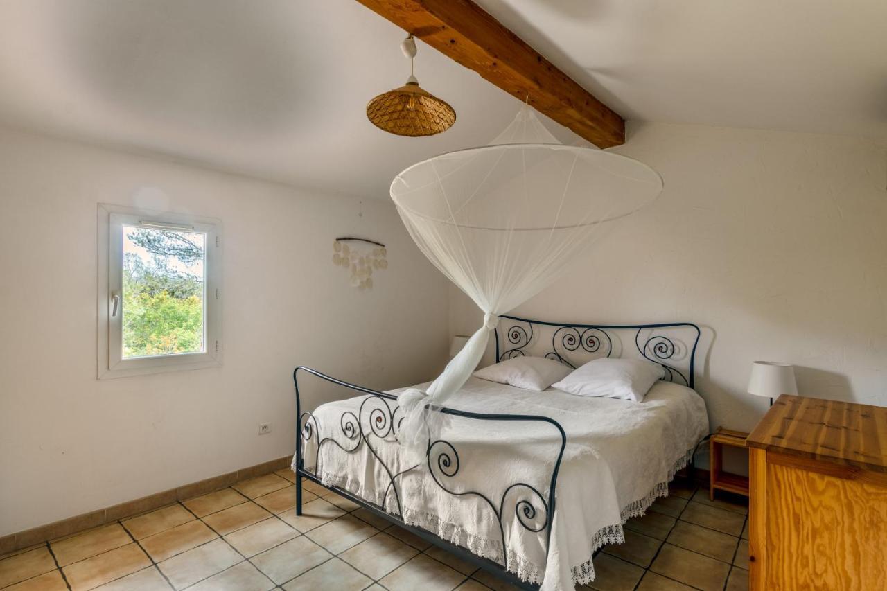 La Rose Des Vents & Spa - Gite La Parenthese Neoules Bagian luar foto