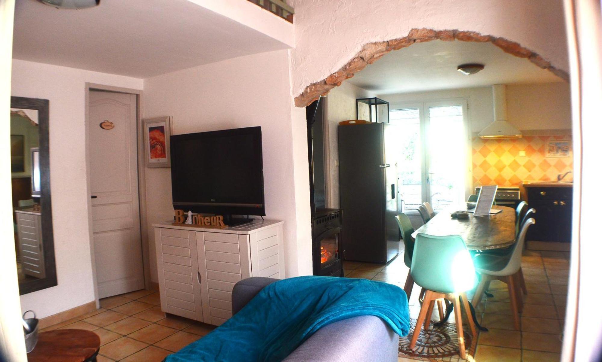 La Rose Des Vents & Spa - Gite La Parenthese Neoules Bagian luar foto